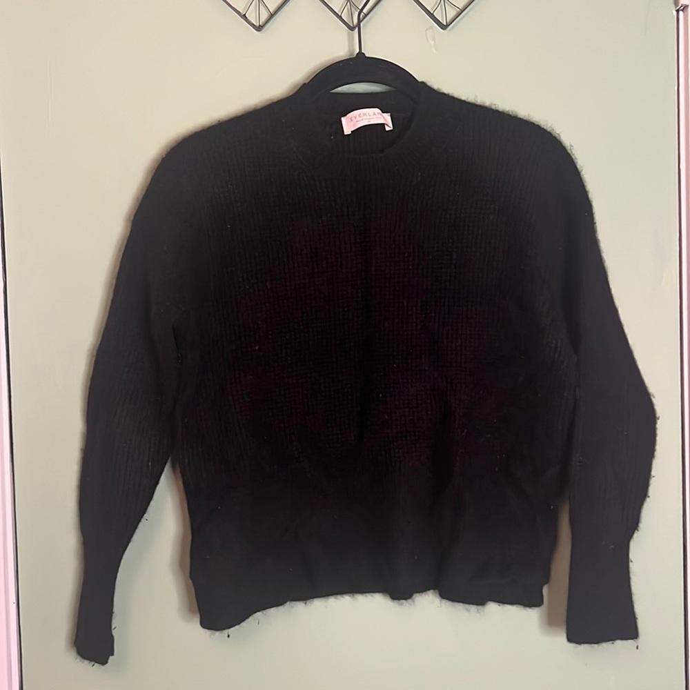 Everlane fuzzy pullover sweater in size xs